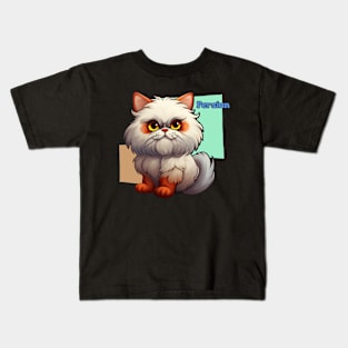 Persian Cat Kids T-Shirt